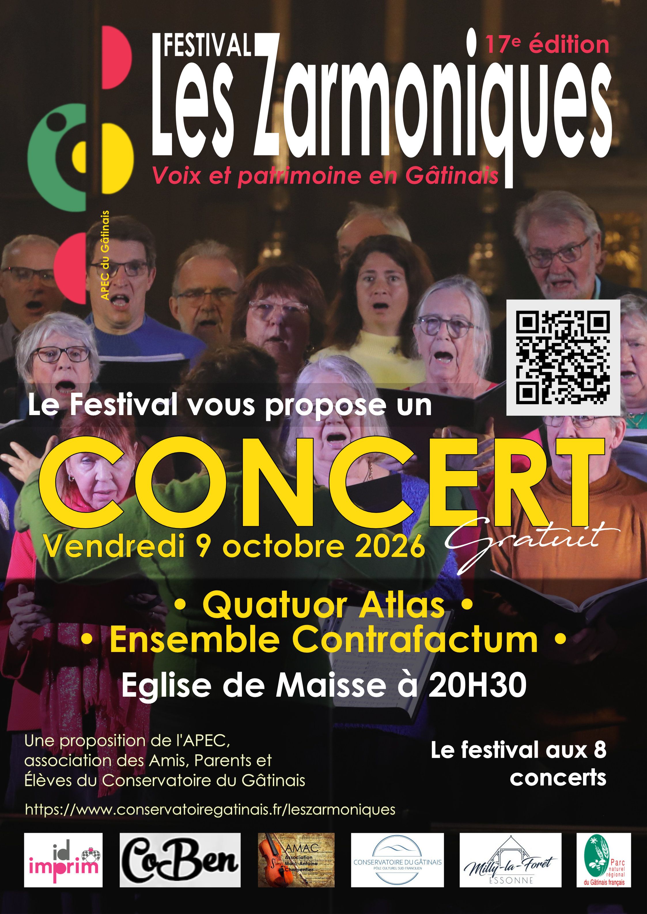 Affiche 09 10 20h Maisse Eglise Atlas Contrafactum