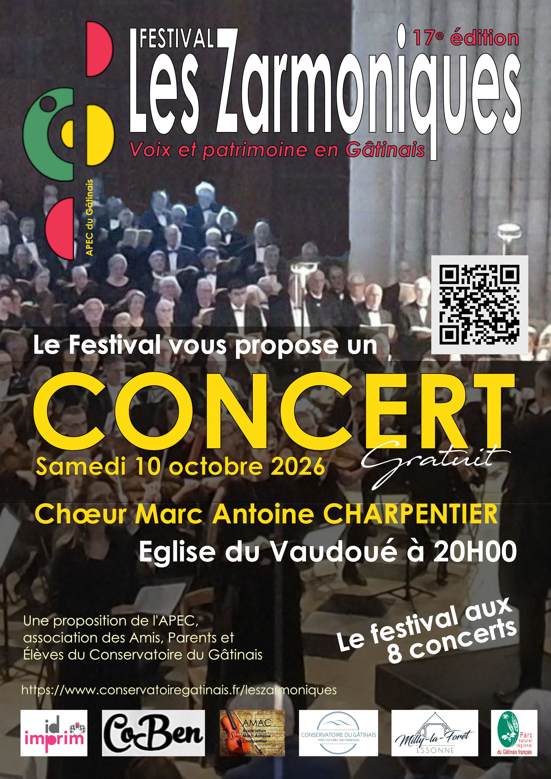 Affiche 10 10 20h Le Vaudoue Marc Antoine Charpentier